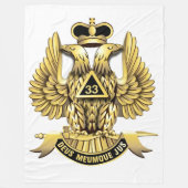 33 graden metselwerk fleece deken (Voorkant)