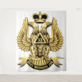 33 graden metselwerk wandkleed (Voorkant)