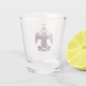 33 graden shot glas (Achterkant)