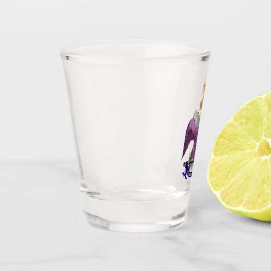 33 graden shot glas (Links)