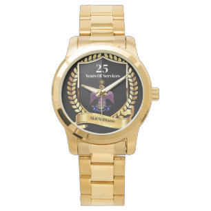 33 Gradenjaren van de Diensten Horloge