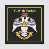 33 Gradennaamlabel Naamplaatje (Voorkant)