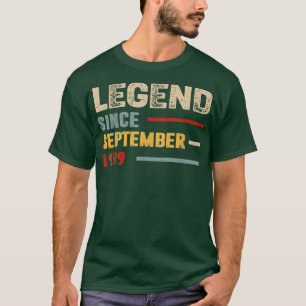 33 jaar oude geschenken sinds september 1989 33r t-shirt
