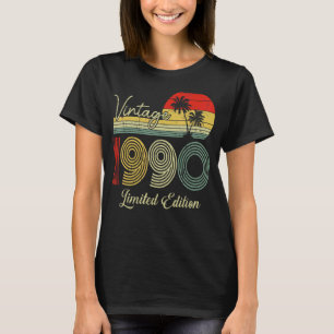 33 jaar oude Vintage 1990 33e verjaardag 1 T-shirt