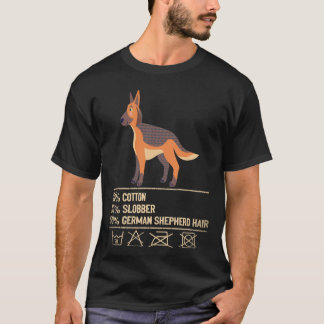 33 Katoen Kwijl Duitse Herdershond haar Duitse Her T-shirt
