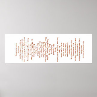 33 manieren om creatief te blijven poster