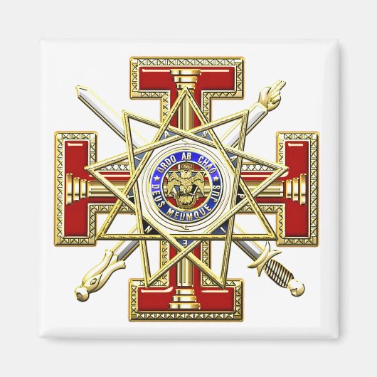 33 Mason voor graden Magneet (Voorkant)