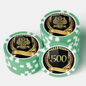 33 Mason voor graden Poker Chips (Opstapeling)