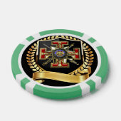 33 Mason voor graden Poker Chips (Enkel)