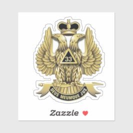 33 Mason voor graden Sticker