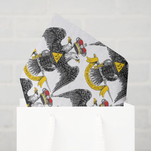 33° Northern Scottish Rite Tissuepapier (Cadeauzakje)