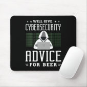 33.Zal Cybersecurity adviseren voor bier Muismat (Met muis)
