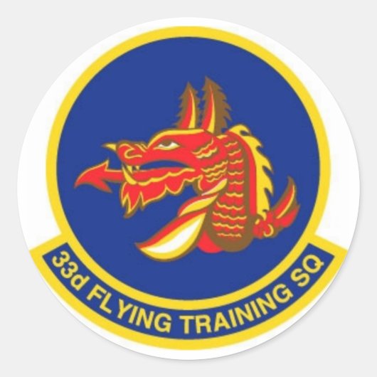 33d FTS-Sticker Ronde Sticker (Voorkant)