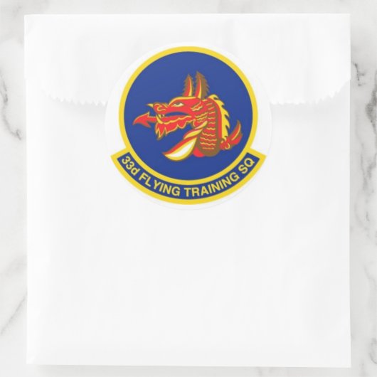 33d FTS-Sticker Ronde Sticker (Tas)