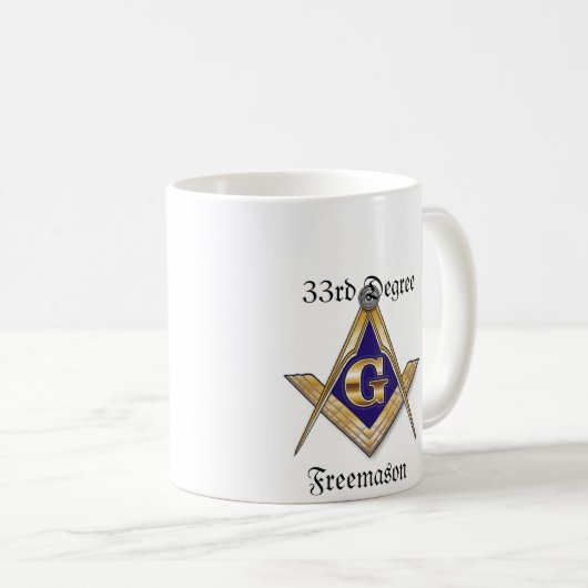 33e graad Freemason White Mok (Voorkant rechts)