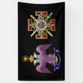 33e gradenmason spandoek (Verticaal)