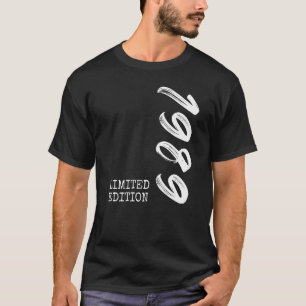 33e Verjaardag Dames Mannen 33 Jaar 1989 10 T-shirt
