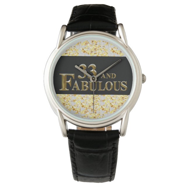 33e verjaardag horloge (Voorkant)