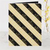 33e verjaardag kaart (Gele Bloem)
