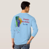 33e verjaardag t-shirt (Achterkant volledig)