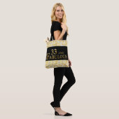 33e verjaardag tote bag (Op model)