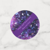 33rd Wedding Jubileum, bewerkbaar Confetti (Kleine voorkant)