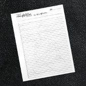 33x3 Manifestatiemethode, Aantrekkingsrecht Notitieblok