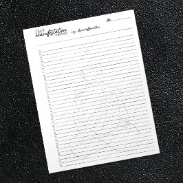 33x3 Manifestatiemethode, Aantrekkingsrecht Notitieblok