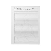 33x3 Manifestatiemethode, Aantrekkingsrecht Notitieblok (Linkerzijde)