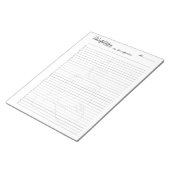 33x3 Manifestatiemethode, Aantrekkingsrecht Notitieblok (Schuin)