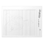 33x3 Manifestatiemethode, Aantrekkingsrecht Notitieblok (Voorkant)