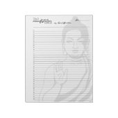 33x3 Manifestatiemethode, Boeddha Wet van aantrekk Notitieblok (Linkerzijde)