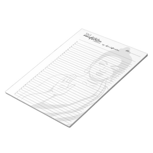 33x3 Manifestatiemethode, Boeddha Wet van aantrekk Notitieblok (Schuin)