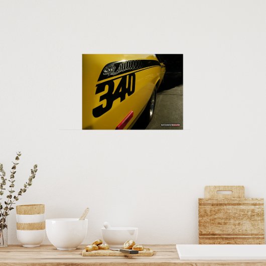 340 Plymouth Duster Poster (Keuken)