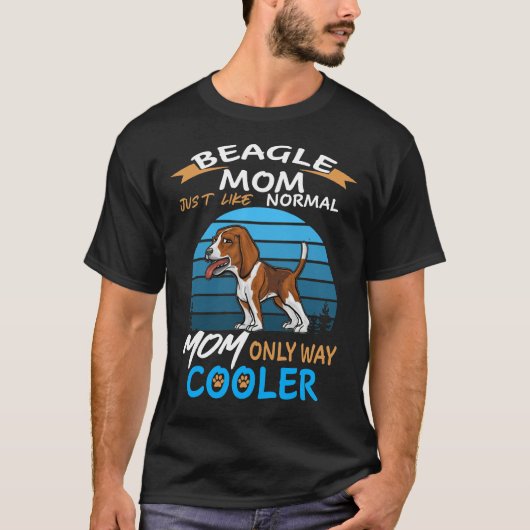 341 Beagle Mam Cooler T-shirt (Voorkant)