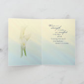 3430 Verlies van echtgenoot Sympathie Kaart (Binnen)