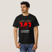 343 Firefighter Vergeet Shirt 9 11 21st nooit (Voorkant volledig)
