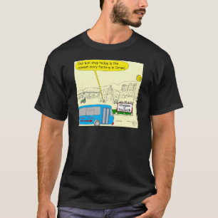 343 Kaas van de cartoon van de nazareth-kleur T-shirt