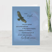 3497 de Toekenning van Eagle stijgt Kaart (Voorkant)