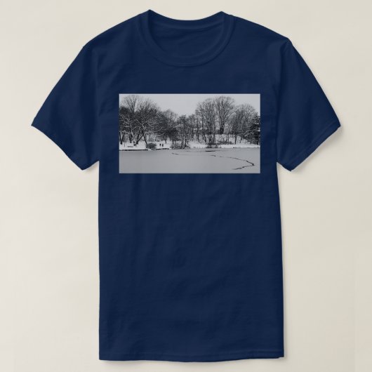 349 Slushy Lake Surface T-shirt (Design voorkant)