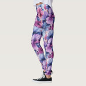 #34 Bloemen patroon Leggings (Links)