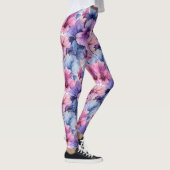 #34 Bloemen patroon Leggings (Rechts)