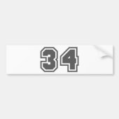 34 BUMPERSTICKER (Voorkant)