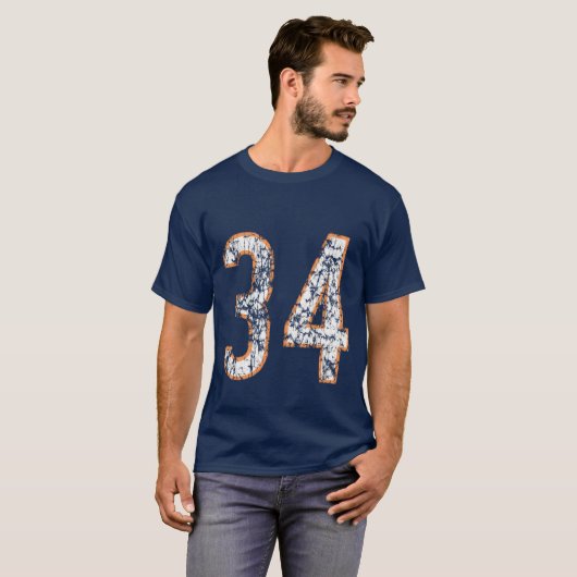 34 Chicago Style t shirt (Voorkant volledig)