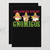34.Cinco de Mayo, gewoon met mijn Gnomigos Gno Save The Date (Voorkant / Achterkant)