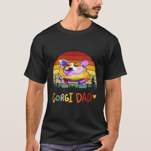 34 Corgi Vader Corgi T-shirt (Voorkant)