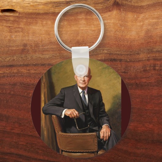 34 Dwight D. Eisenhower Sleutelhanger (Voorkant)