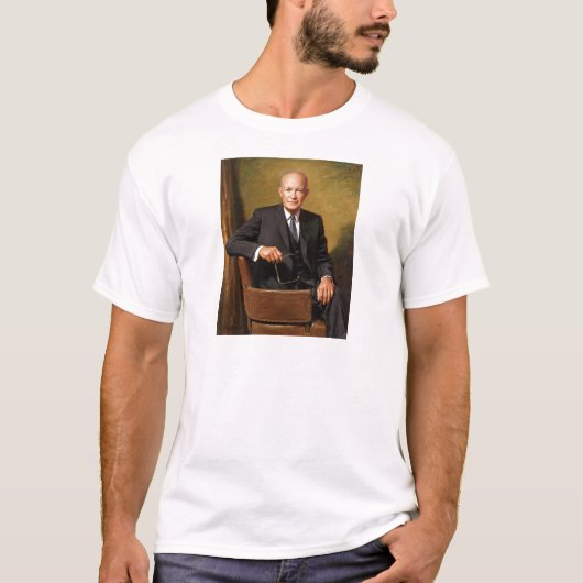 34 Dwight D. Eisenhower T-shirt (Voorkant)