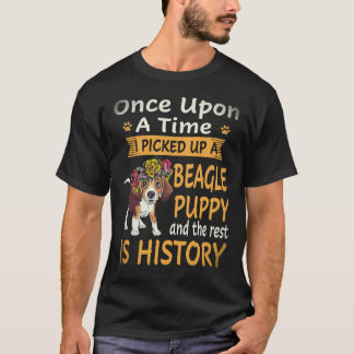 34 Eens Op Een Tijd - Beagle Pup Beagle T-shirt