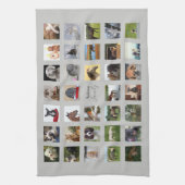 34 FOTOKLLAGE KAN KLEUR BEWERKEN - OM HET EVEN WEL THEEDOEK (Verticaal)